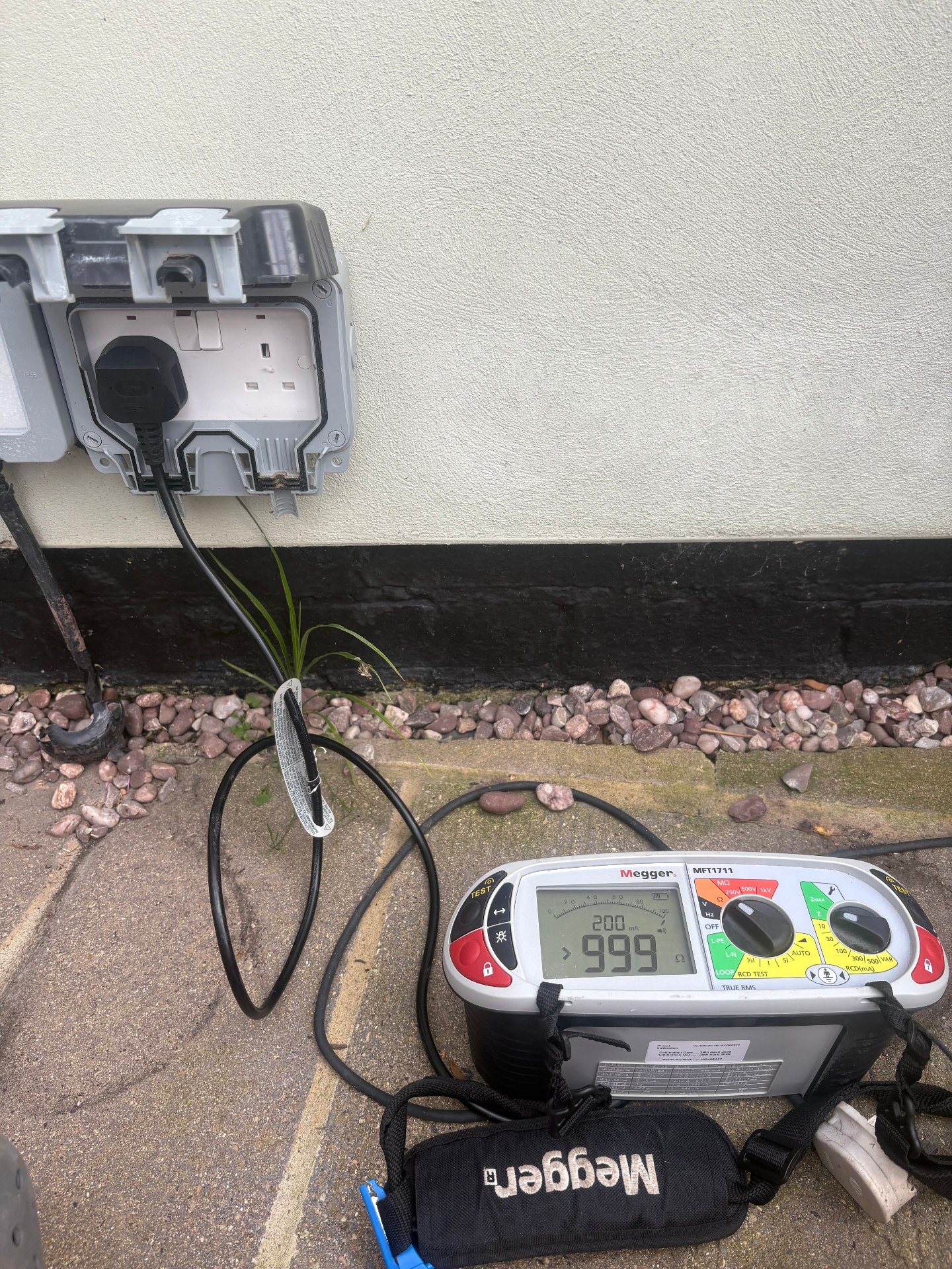 External SWA cable routing along property wall