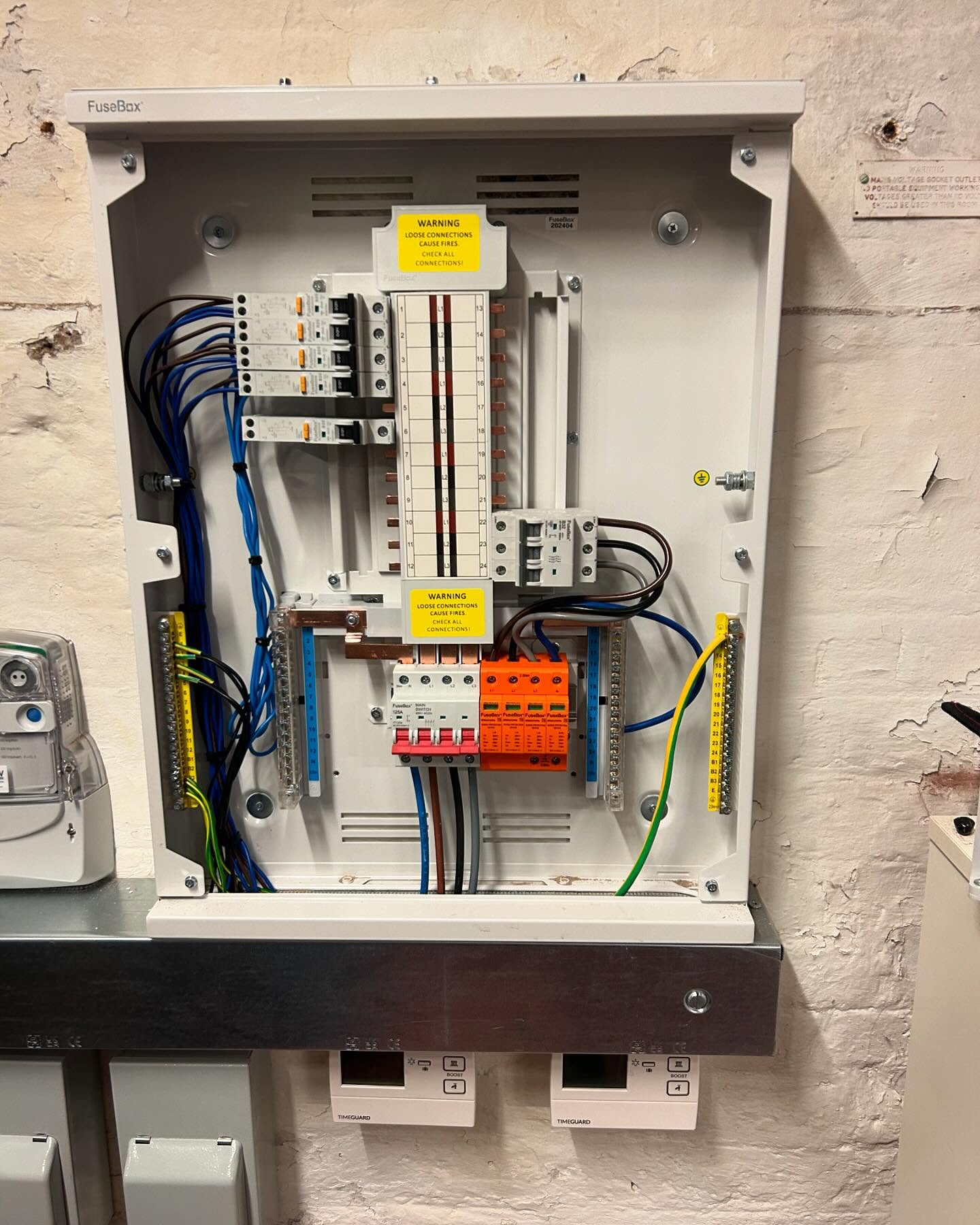 FuseBox consumer unit with surge protection devices